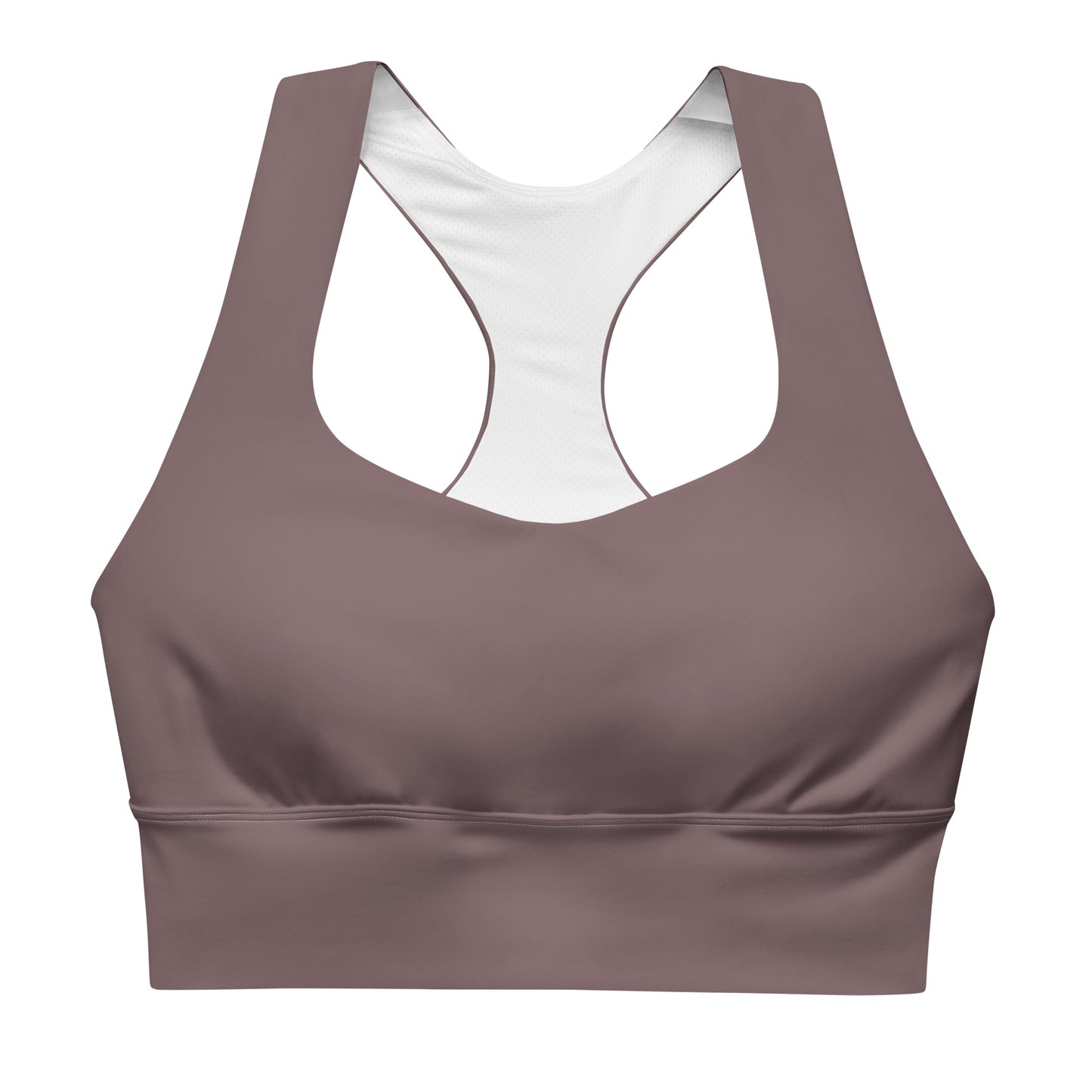 Purple Recycled Sports Bra