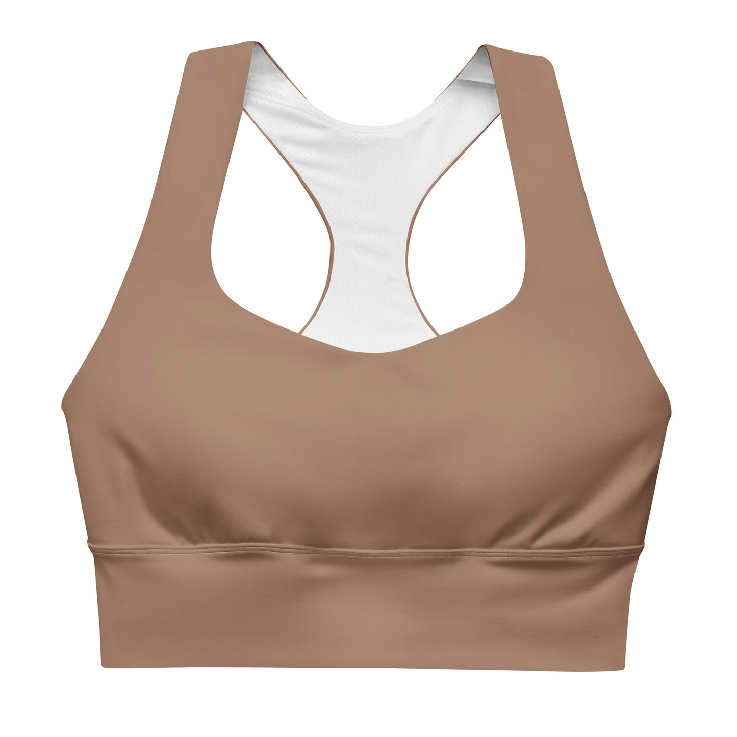 Brown Dragonfly Recycled Sports Bra